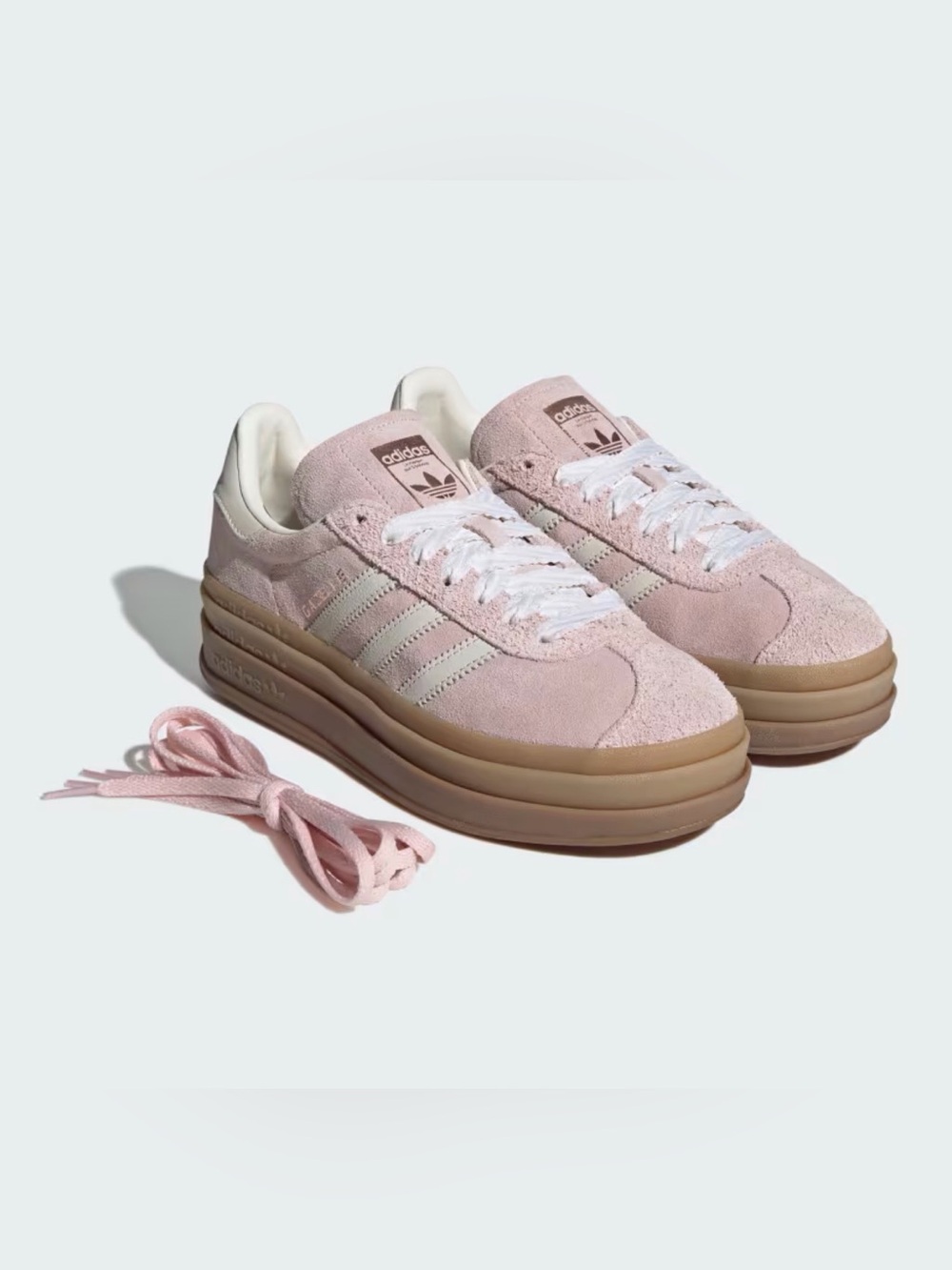 adidas Gazelle Bold Sandy Pink / Off White